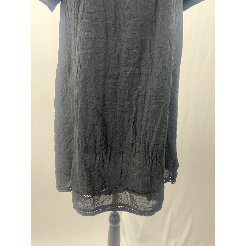 Umgee Embroidered Boho Dress, Black Floral Small‎ - Picture 6 of 6